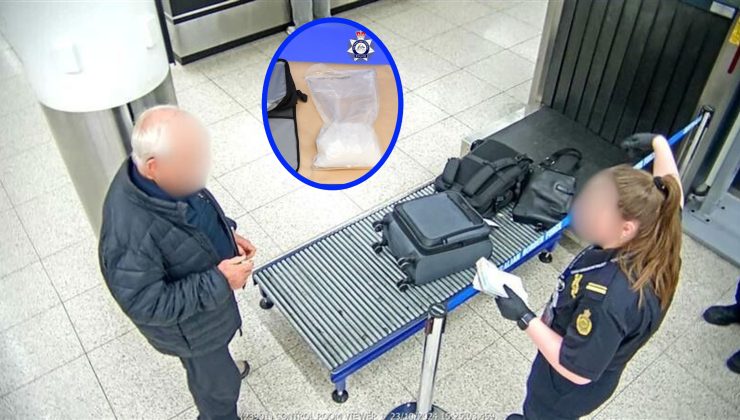 Havaalanında 3 Kg uyuşturucuyla yakalandı (77)