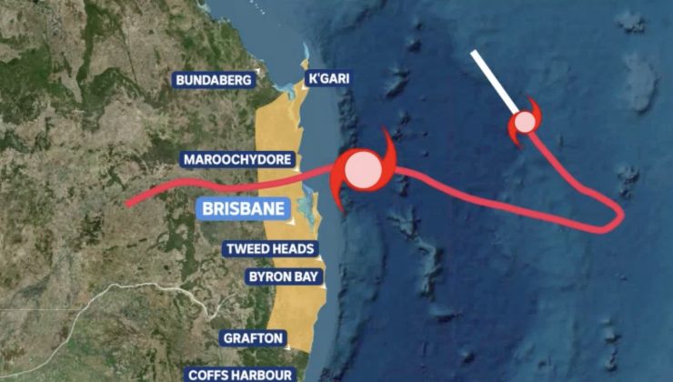 Kasırga Queensland ve NSW Kıyılarını Vuracak