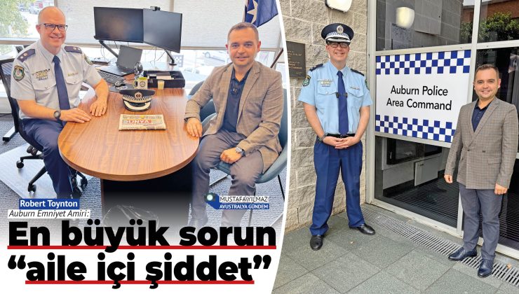 Auburn Emniyet Amiriyle Çok Özel Röportaj