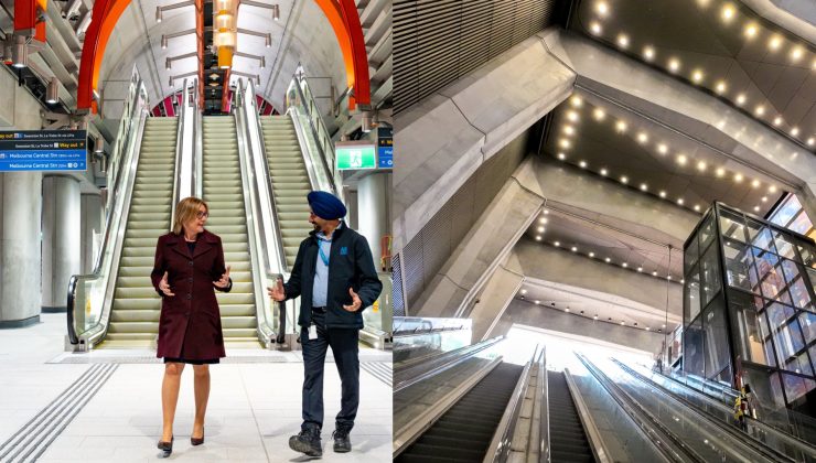 Melbourne’un Metro Tüneli Açılıyor