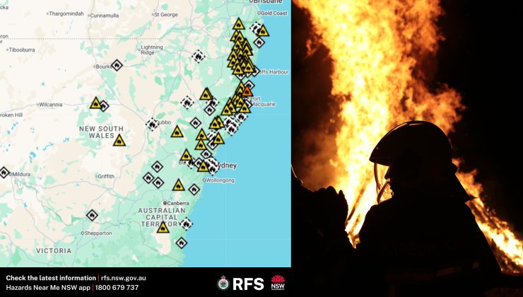 NSW’de 60 Yangın Hala Kontrolden Çıkmadı
