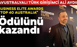 Ali Aydın’a “Top 40 Australia” Ödülü