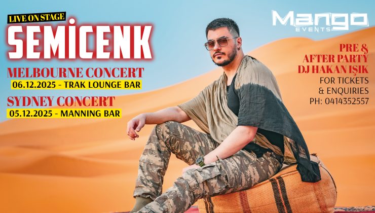 Semicenk Avustralya’ya Geliyor