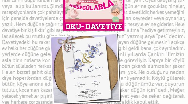 OKU- DAVETİYE