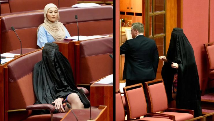 YİNE AYNI SAHNE Burka krizi Senato’yu durdurdu