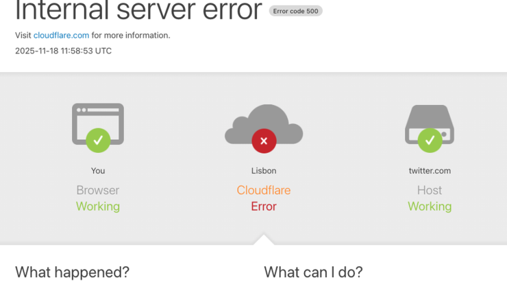 İnternet sorunu birçok siteyi çökertti