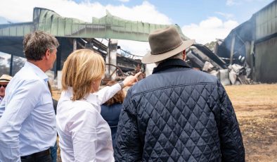 Victoria’daki Yüzlerce Yapı Yok Oldu