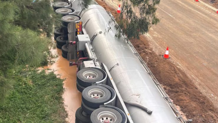 Sydney’de 10.000 litre pekmez yola saçıldı