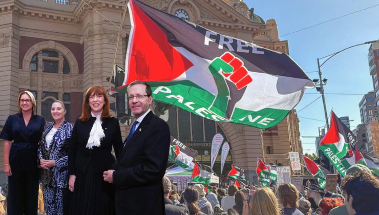 Melbourne’de Protesto Herzog’un Ziyareti Sona Erdi