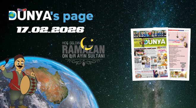 Avustralya Dünya’sında Bu Hafta