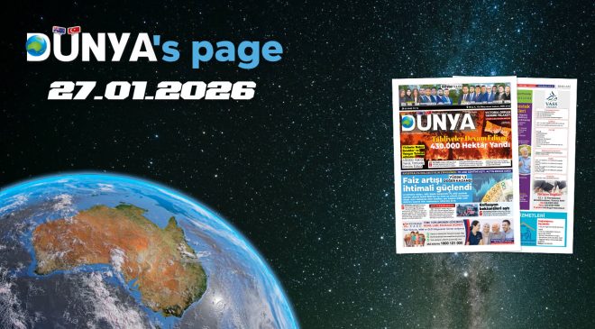 Dünya Gazetesi Yeni sayı yayında