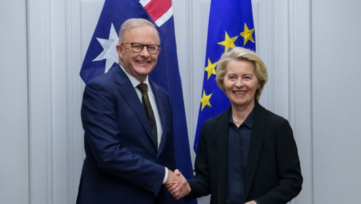 AB ile Australia arasında kritik anlaşma