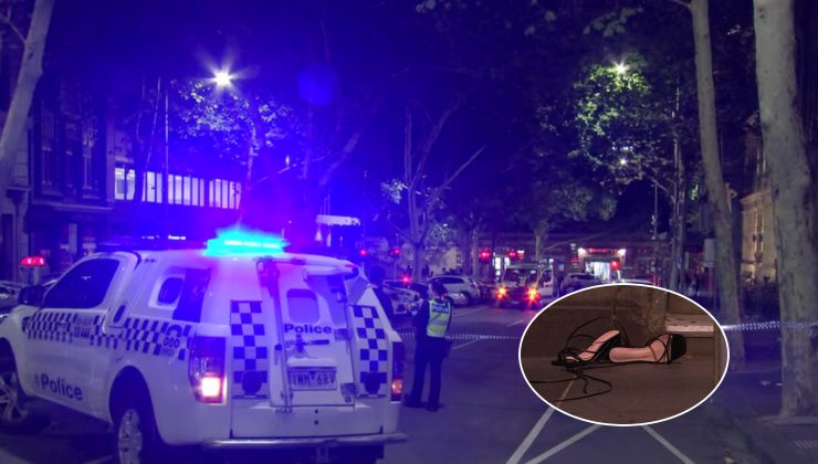 Melbourne CBD’de gece yarısı pala saldırısı