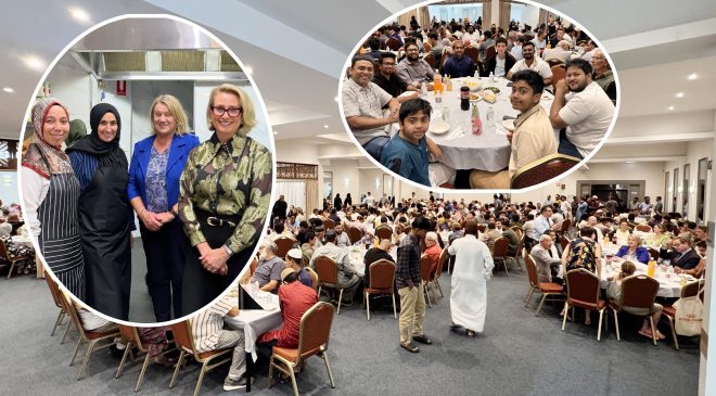 DAVETİYESİZ İFTAR Farklı milletler, tek masa