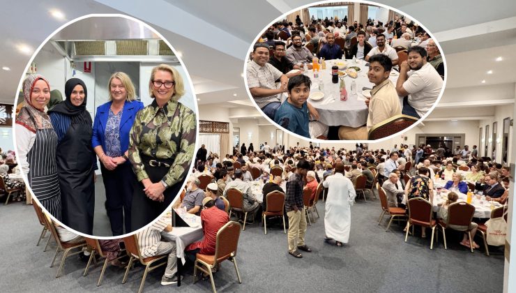 DAVETİYESİZ İFTAR Farklı milletler, tek masa